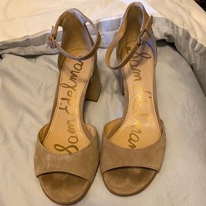 Sam Edelman Suede Heels Size 10